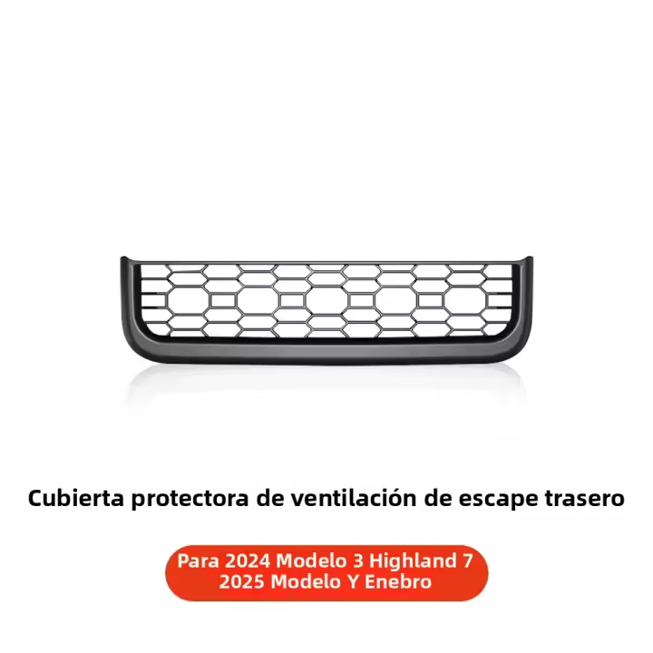 YZ Tapa De Ventilación Trasera Para Tesla Model 3/Y Highland Juniper Consola Central Accesorios De Estilización Para Coche Material Plástico - 1
