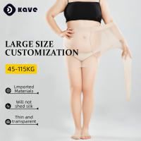 Kave Medias Transparentes De Talla Grande Para Mujer Negro Elásticas Superiores Medias Largas De Moda Suaves Y Cómodas - details 0