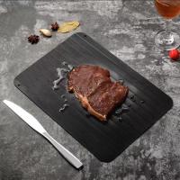 Placa De Descongelación Rápida De Aleación De Aluminio Para Alimentos Frutas Carne Herramienta De Cocina Thaw Master Rectangular - details 11