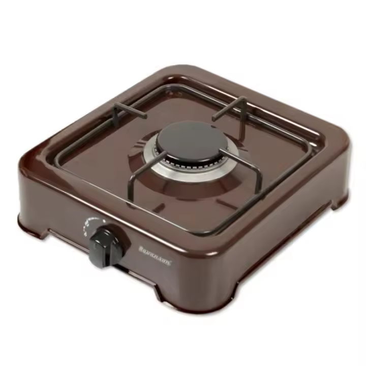 Cocina de gas de 1 quemador Ravanson K-01BR (Marrón) - 1