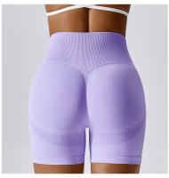 Shorts Deportivos Sin Costuras Para Mujer High Waist Push up Para Ciclismo Running Fitness Yoga Leggings De Gimnasio Ropa De Yoga - details 4