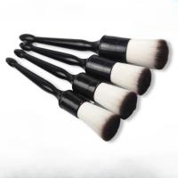 Set De 4 Brochas De Limpieza Para Coche Ultra Suaves Para Detalle De Coche Sin Arrugas Para Paneles Ventiladores De Plástico Limpieza De Cuero Y Lavado De Coche - details 0