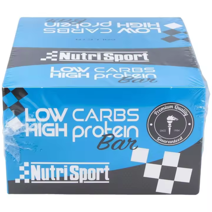 Nutrisport Barritas Low Carbs Chocolate-Galleta 16 Uds - 1