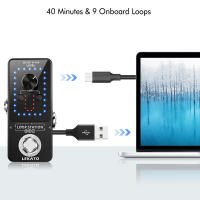 Pedal De Efectos Para Guitarra LEKATO Looper Con 9 Bucles Y Tiempo De Grabación De 40 Minutos Estación De Bucles Con Tuner Deportes Musicales - details 6