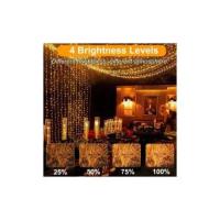 Luces de Navidad, 38,2 M 320 LED Luces de Arbol de Navidad, 8 Modos con Función de Memoria y Control Remoto Luz Cadena Ligera Navidad para Jardín, Balcón, Interior, Boda, Fiesta - Blanco Cálido - details 0