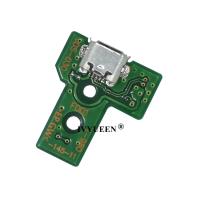 IVYUEEN Placa De Circuito De Puerto De Carga USB 12Pin JDS 011 030 040 050 Para Controlador Dualshock 4PS4 Cable Flex De Cinta - details 8