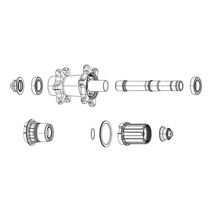 Zipp Adaptador Zm2 Front Set Axle End Cap - 1