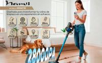 NARVI Aspirador Inalámbrico con Motor 250W, Batería Recargable y Extraíble,  Luz LED detección de polvo, Succión 100AW, Filtro HEPA y Cepillo Motorizado Anti enredos.  Ref. NVAC 10 - details 1