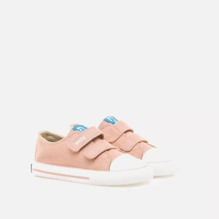 Lonas Respetuosas Bebé CANVER rosa claro velcro Mustang Free - 1