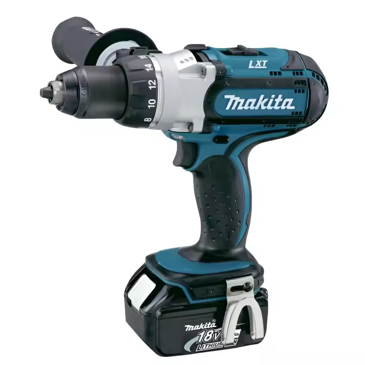 Makita DDF451RTJ - Taladro (Ión de litio, 18 V, 5 Ah, 45 min, BL1850, 2,1 kg) - 1