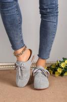 Nuevo Estill de Mulas de media Caña with Tiras y Tacones de cuña para Mujer, sandalias huecas de talla Grande, - details 12