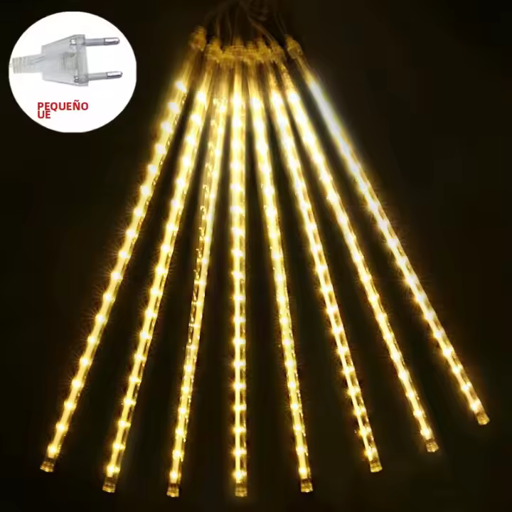 Luces De Lluvia De Meteoros LED Para Árbol De Navidad Fiesta De Vacaciones Decoración De Jardín Exterior Lámpara De Hidraulica De Navidad 30/50CM - 1
