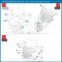 Protector De Faro De Motocicleta Acrílico Para YAMAHA Tenere 700 XT700Z 2019-2022 Cubierta Protectora De Luz Accesorio De Seguridad Para Moto - details 7