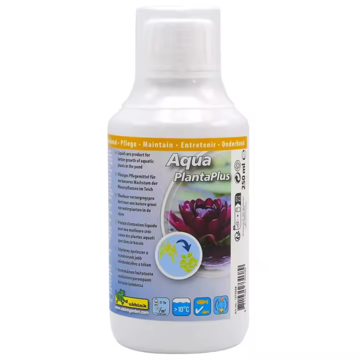 Ubbink Tratamiento de agua de estanques Aqua Planta Plus 250 ml 5000 l - 1