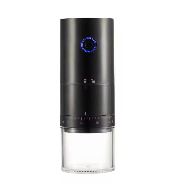 Molinillo de café eléctrico portátil, compacto y automático, con función de molienda múltiple, recargable por USB. - 1