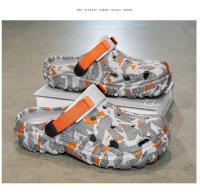 Sandalias De Hombre Para Verano Clogs Al Aire Libre Zapatos De Jardín De Talla Grande 46 47 Pantuflas Gruesas Respirables Casual Para El Hogar - details 12