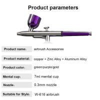 Kit De Aerógrafo Para Uñas Portátil Con Accesorios Para Manicura Y Pintura De Artesanía En Metal W-616B Herramienta Multiusos Para Belleza - details 5