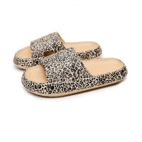 Sandalias De Plataforma Gruesa Para Mujer Leopardo Slides Suaves Para El Hogar Verano 2023 Playa Antideslizantes Tallas 44-45 - details 7