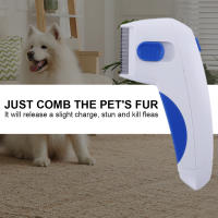 Peine Eléctrico Antipulgas Para Perros Y Gatos Eliminador Portátil Y Práctico De Pulgas Accesorios De Limpieza Y Cuidado Para Mascotas - details 1