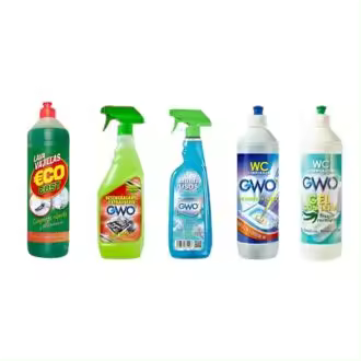 Kit de Limpieza Profesional para el Hogar – Multiusos + WC + Lavavajillas - 1