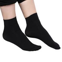 Calcetines De Nylon Grueso Para Otoño E Invierno Calcetines De Color Sólido Para Mujer Y Hombre Calcetines De Tobillo Anchos Para Damas Y Señoras Calcetines De Moda Pack De 1/5/10 Pares - details 8
