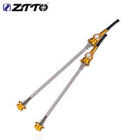 ZTTO Skewer De Llanta De Bicicleta MTB De Aluminio Ultraligero De Titanio 52g Quick Release 9mm 5mm 100 135mm Para Disc Brake - details 8