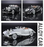 Mercedes-Benz 500K Clásico De 1:24 En Metal Con Sonido Y Luz Juguete De Coche Para Niños Regalo De Cumpleaños Coleccionable - details 14