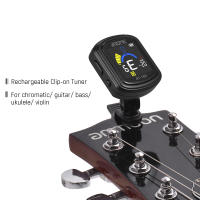 Aroma AT-105 Ajustador De Tono Recargable Con Pantalla Color Y Batería Integrada Para Guitarra Bajo Ukulele Violín - details 5