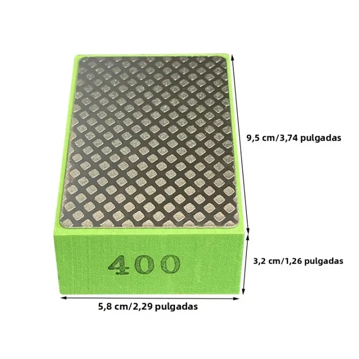 Pads De Pulido De Mano Diamante Para Azulejos Vidrio Bloque De Molienda Abrazividad Para Piedra Mármol Cerámica Discos De Arena Herramientas De Pulido - 1