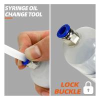 Extrctor De Aceite Para Coche 200CC Extractor De Líquido Automotriz Con Tubo Y Aguja Portátil Bomba De Transferencia De Aceite Y Liquidos Para Frenos - details 3
