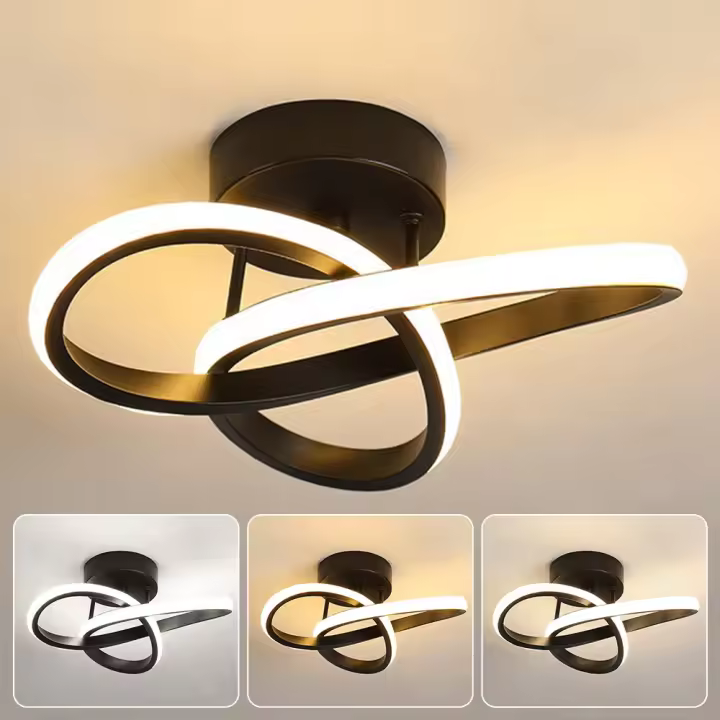 Luces De Techo LED Modernas Para Iluminación Doméstica Alineadas En Pasillo Dormitorio Sala De Estar Luz De Balcón Diseño Surface Mounted - 1