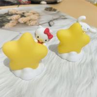 Lámpara De Noche Anime Hello Kitty Kuromi Melody De MINISO Decoración Luminosa Para Niños Regalo De Cumpleaños Figura De Acción - details 8