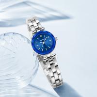 Reloj De Pulsera De Acero Inoxidable Lujoso Y Ligero Con Correa Redonda Versátil Y Casual Simple Para Hombre Y Mujer Resistente Al Agua - details 8