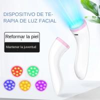 Nuevo Tratamiento De Acné LED UV Rojo Y Azul Masajeador De Belleza RF Para El Hogar Equipo De Luz De Terapia Facial Recargable - details 0