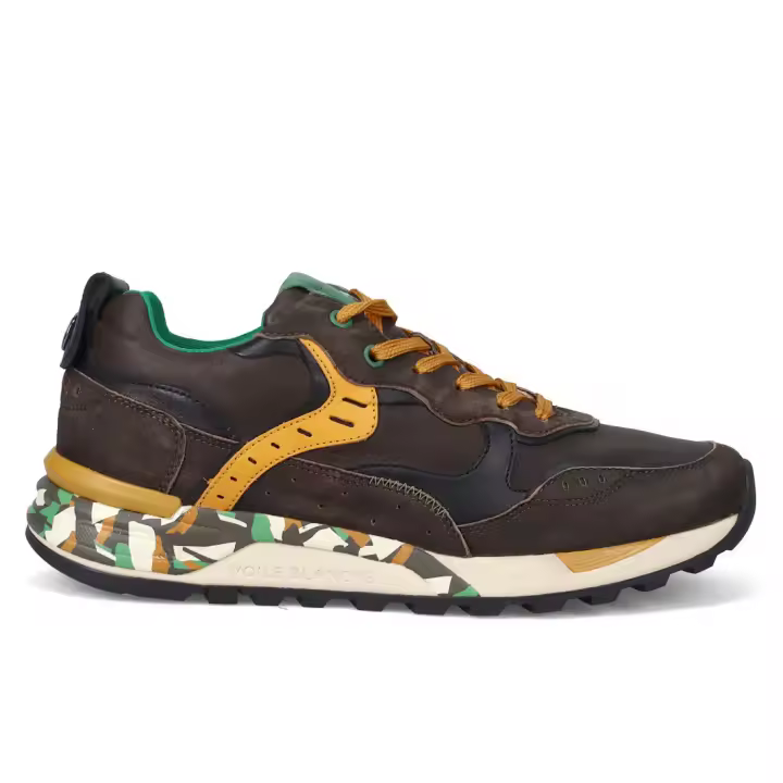 Zapatilla de Hombre Voile Blanche Bholt Green militar y Amarillo 2017200081F08 - 1