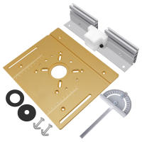 Sistema De Elevación De Router Mejorado Con Placa De Inserto De Aluminio Para Mesas De Trabajo Herramienta DIY Para Carpintería - details 30