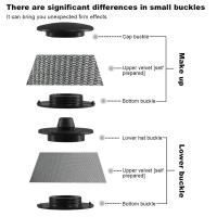 4 Sets De Clips Para Alfombrillas De Coche Resistentes Al Deslizamiento Para GM Opel Chevrolet Vauxhall Holden Fijadores De Piso Automóvil - details 3