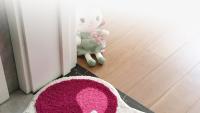 Alfombra De Puerta Con Diseño De Cereza Tufting Suave Y Gruesa Absorbente De Baño Y Cocina Alfombra De Entrada Para Sala De Estar Y Toilette - details 0