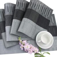 4 Pcs Tapetes De Comedor Tejidos En PVC Resistentes Al Calor Espesados Lavables Sin Desvanecimiento Adecuados Para Mesa De Comedor Y Cocina - details 10