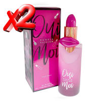 2 UNIDADES Oui Moi Purple Satin Eau de Parfum pour femme 100ml Montage Brands Fragancia inspirada en otros perfumes Perfume Mujer - details 0
