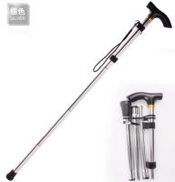 Palo De Caminar Telescopio De Aleación De Aluminio 4 Secciones Antideslizante Para Senderismo Y Escalada En Montañas Para Ancianos - details 10
