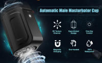 Copa De Masturbación Automática Para Hombres Realista De Silicona Vibradora Oral Estimulador De Vagina Y Boquilla Juguetes Sexuales Para Adultos - details 1