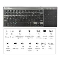 Mini Teclado Bluetooth 2.4G Con Touchpad Portátil Y Ligero Compatible Con Apple TV PS4 HTPC - Estilo Ergonómico Slim Para Tablet Y Laptop - details 0