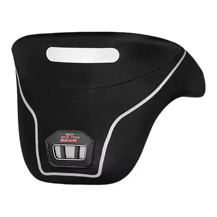 Protector De Cuello Para Motocicleta Antigolpes Soporte Para Cuello Anti-Fatiga Protección De La Columna Vertebral Motocross Guardia De Sombrero - 1