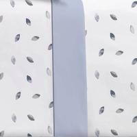 Juego de Sábanas Carpe Diem Estampadas Foil Azul - details 2
