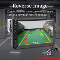 Reproductor De Radio Para Coche 7 Pulgadas 1 DIN MP5 Con Pantalla Táctil FM ISO Entrada De Poder Aux Bluetooth USB Mirror Link Universal Autoradio - details 2