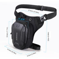 Bolsa Lateral De Motocicleta Impermeable Para Viajes Bolsa De Cintura Para Deportes Al Aire Libre Casual Fanny Pack Hombro Para Hombres Y Mujeres - details 0