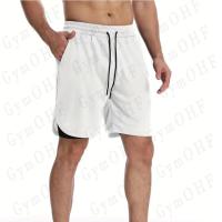 Nuevos Shorts De Playa Para Hombres Entrenamiento De Fitness Verano 2 En 1 Secado Rápido Gimnasio Correr Deporte Al Aire Libre Pantalones Cortos De Deporte Para Hombres - details 10