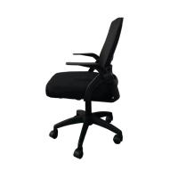 Silla de Oficina con Soporte Lumbar Giratoria Escritorio Sillon Ruedas Despacho casa salon habitacion ergonómica Gaming, escritorio, silla nordico tulipu NEGRO GRIS - details 11