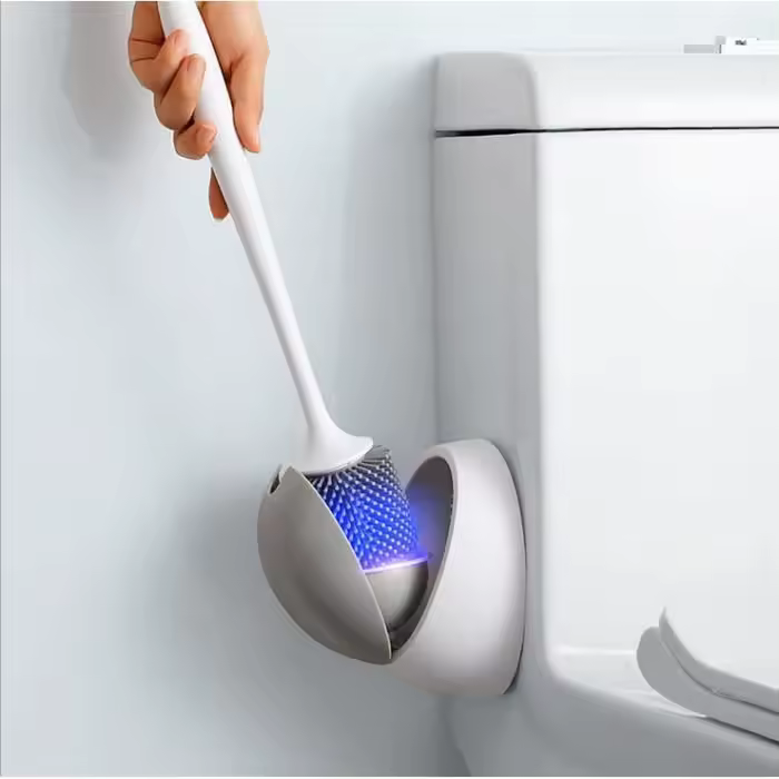 Cerdas antibacterianas y soporte, Cuchillo de seco rápido para Baño - 1